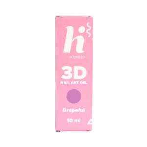 hi hybrid, żel do zdobień 3D, Grapeful, 10ml