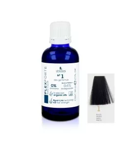 Lendan Plex Forte Bond Color, farba do włosów do trwałej lub półtrwałej koloryzacji, 1, 50ml