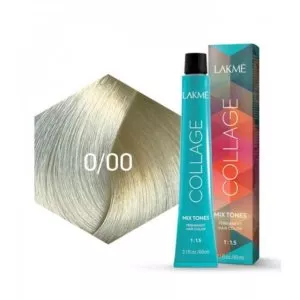 Lakme Collage Mix Tones, farba trwale kryjąca włosy, 0/00, 60ml