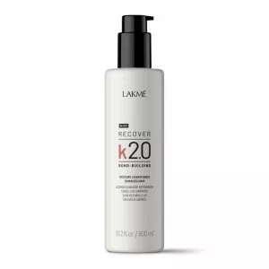 Lakme K2.0 Recover Conditioner, odżywka głęboko nawilżająca i odbudowująca zniszczony włosy, 300ml