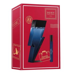 Carolina Herrera Bad Boy Cobalt zestaw woda perfumowana spray 100ml + woda perfumowana spray 10ml (M)