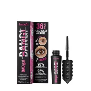 Benefit BadGal Bang! Volumizing Mascara mini pogrubiający tusz do rzęs Black 4g