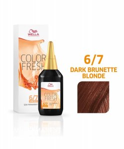 Wella Color Fresh, farba demipermanentna do włosów, 6/7, 60ml