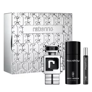 Paco Rabanne Phantom zestaw woda toaletowa spray 100ml + dezodorant spray 150ml + woda toaletowa 10ml (M)