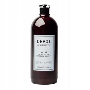 Depot no. 108, szampon oczyszczający i detoksykujący z węglem do włosów, 1000ml