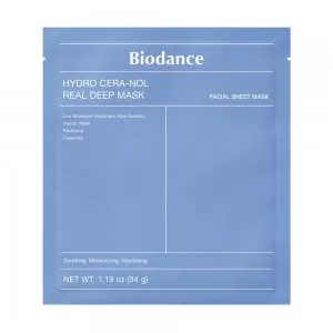 Biodance Hydro Cera-Nol Real Deep Mask maska do twarzy w płachcie 34g