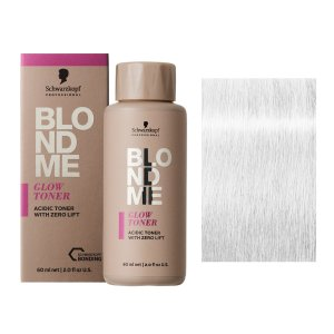 Schwarzkopf BlondMe Glow Toner, demi-permanentny toner do włosów, clear, 60ml