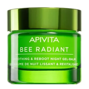 Apivita Bee Radiant Smoothing & Reboot Night Gel-Balm lekki żel-balsam na noc o właściwościach wygładzających i rewitalizujących skórę 50ml