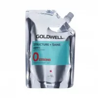 Goldwell Structure+Shine, krem zmiękczający do włosów do trwałego prostowania, strong/0, 400g