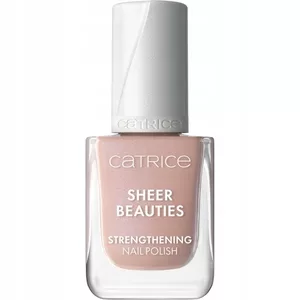 Catrice Sheer Beauties Strengthening Nail Polish, lakier wzmacniający do paznokci, 060 Nudie Beautie, 10.5ml