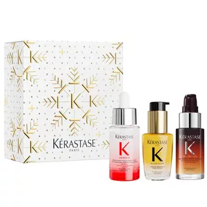 Kérastase Mini Hero Trio, zestaw prezentowy do włosów, serum Genesis + Nutritive + Ultime