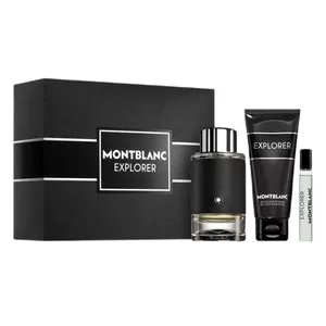 Mont Blanc Explorer zestaw woda perfumowana spray 100ml + żel pod prysznic 100ml + miniatura wody perfumowanej spray 7.5ml (M)