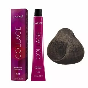 Lakme Collage, farba do włosów trwale koloryzująca, 7/17, 60ml
