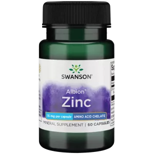 Swanson Albion Chelat Cynku 15mg 60kaps suplement diety