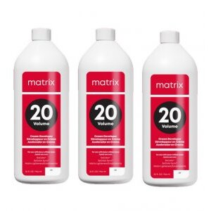 Matrix Creme Oxydant, aktywator w kremie do koloryzacji trwałej, 6%, wielopak, 3x1000ml