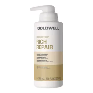 Goldwell Dualsenses Rich Repair, 60-sekundowa kuracja odbudowująca do włosów, 500ml