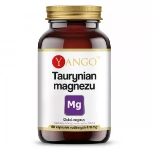 Yango Taurynian magnezu suplement diety 60 kapsułek