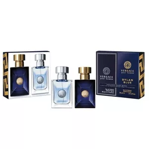 Versace Exclusive Travel Retail zestaw Pour Homme woda toaletowa spray 30ml + Pour Homme Dylan Blue woda toaletowa spray 30ml (M)