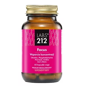 LABS212 Focus suplement diety 60 kapsułek