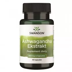 Swanson Ashwagandha ekstrakt 60 kaps