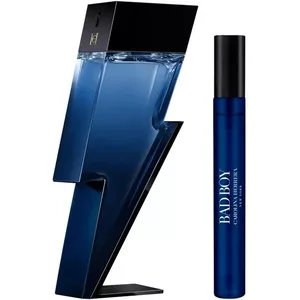 Carolina Herrera Bad Boy Cobalt zestaw woda perfumowana spray 100ml + miniatura wody perfumowanej spray 10ml (M)