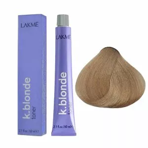 Lakme K.Blonde, wegański krem tonujący, toner do włosów, sand, 60ml