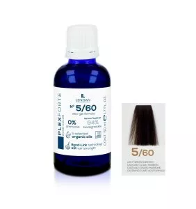 Lendan Plex Forte Bond Color, farba do włosów do trwałej lub półtrwałej koloryzacji, 5/60, 50ml