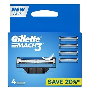 Gillette Mach3 wymienne ostrza do maszynki do golenia 4szt