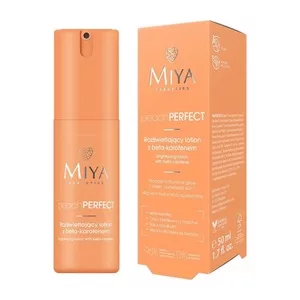 Miya Cosmetics peachPERFECT, rozświetlający lotion do twarzy z beta-karotenem, 50ml