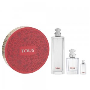 Tous Woman zestaw woda toaletowa spray 90ml + woda toaletowa spray 30ml + miniatura wody toaletowej 4.5ml (W)