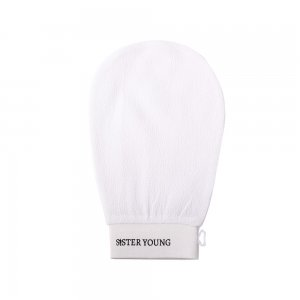 Sister Young Nova Exfoliating Glove złuszczająca rękawica do peelingu ciała White