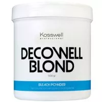 Kosswell Decowell, niebieski bezpyłowy rozjaśniacz do włosów, 500g