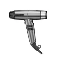 GA.MA IQ Lite Max, super lekka suszarka (314g), szara, 1700W