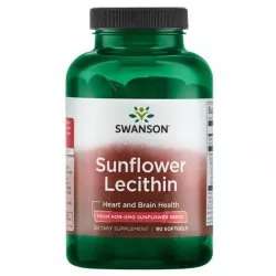 Swanson Lecytyna słonecznikowa 1200mg 90 kaps