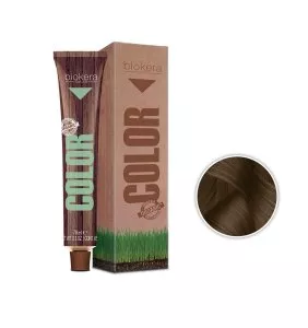 Biokera Natura Natura Color, trwała farba do włosów z olejkami roślinnymi, 6.77, 70ml