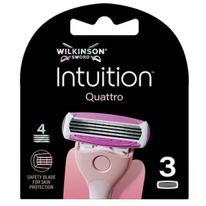 Wilkinson Intuition Quattro wkład z 4 ostrzami 3szt