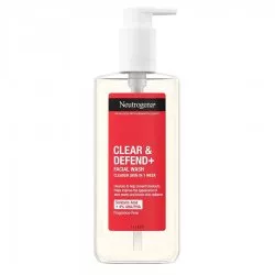 Neutrogena Clear & Defend+ żel do mycia twarzy 200ml