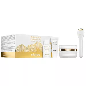 Sisley Sisleya L'Intégral Anti-Age zestaw Eye And Lip Contour Cream krem do konturowania oczu i ust oraz przyrząd do masażu 15ml + krem przeciwstarzeniowy 4ml + tonik żelowy przeciw zmarszczkom 15ml