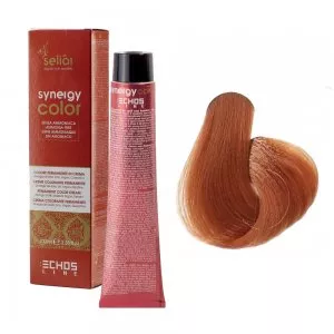 Echosline Seliar Synergy Color, farba do włosów bez amoniaku, 7.4 Blonde Copper, 100ml