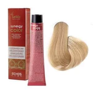 Echosline Seliar Synergy Color, farba do włosów bez amoniaku, 8.3 Light Blonde Golden, 100ml