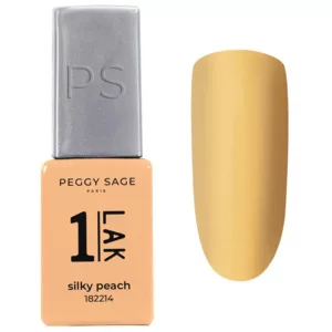 Peggy Sage One-LAK lakier hybrydowy 3w1, Silky Peach, 5ml