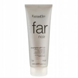 Farmavita Farmavita Noir Shampoo, szampon kuracja włosów przetłuszczających się i z łupieżem, 250ml