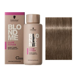Schwarzkopf BlondMe Glow Toner, demi-permanentny toner do włosów, glossed cedar, 60ml