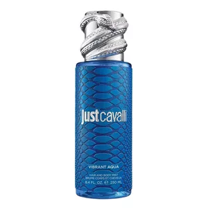 Roberto Cavalli Just Cavalli Vibrant Aqua mgiełka do włosów i ciała 250ml