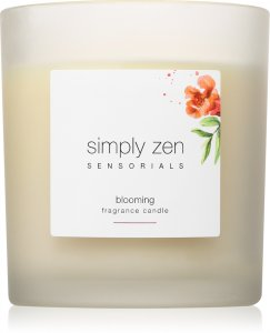 Simply Zen Blooming Fragrance Candle, świeca zapachowa, 120g