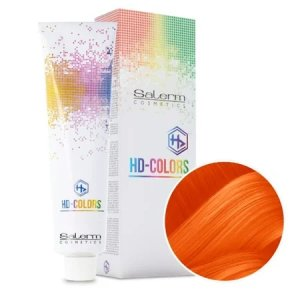 Salerm HD COLORS, farba do włosów półtrwała bez amoniaku, orange, 150ml