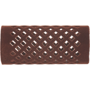 Efalock Flocked Curler, wałki metalowe flokowane 65mm-28mm brązowe 12szt., ref. 14100827