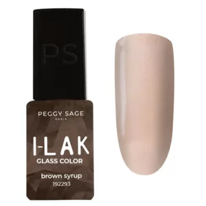 Peggy Sage I-LAK Glass Color, lakier hybrydowy, Brown Syrup, 5ml