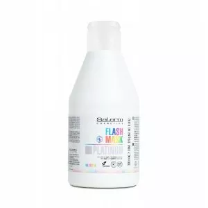 Salerm Flash, maska koloryzująca do włosów, Platinium, 300ml