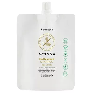 Kemon Actyva Bellessere, aksamitny szampon Hair&Body, 100ml